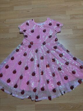 “Sparkle in Pink” Boutique dress size 14/16 in excellent condition